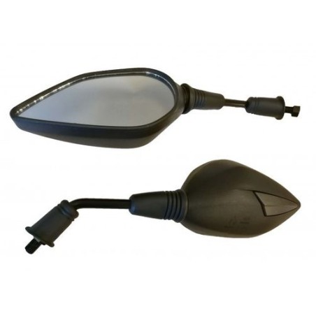 Oglinzi Scuter si ATV Filet M10 cu Reductii M8 Incluse
