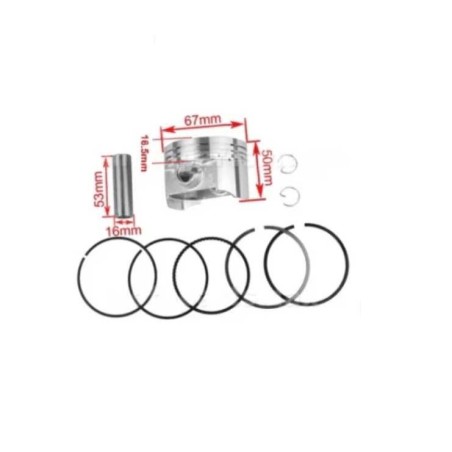 Cilindru Set Motor CG 200cc 63.5mm ATV